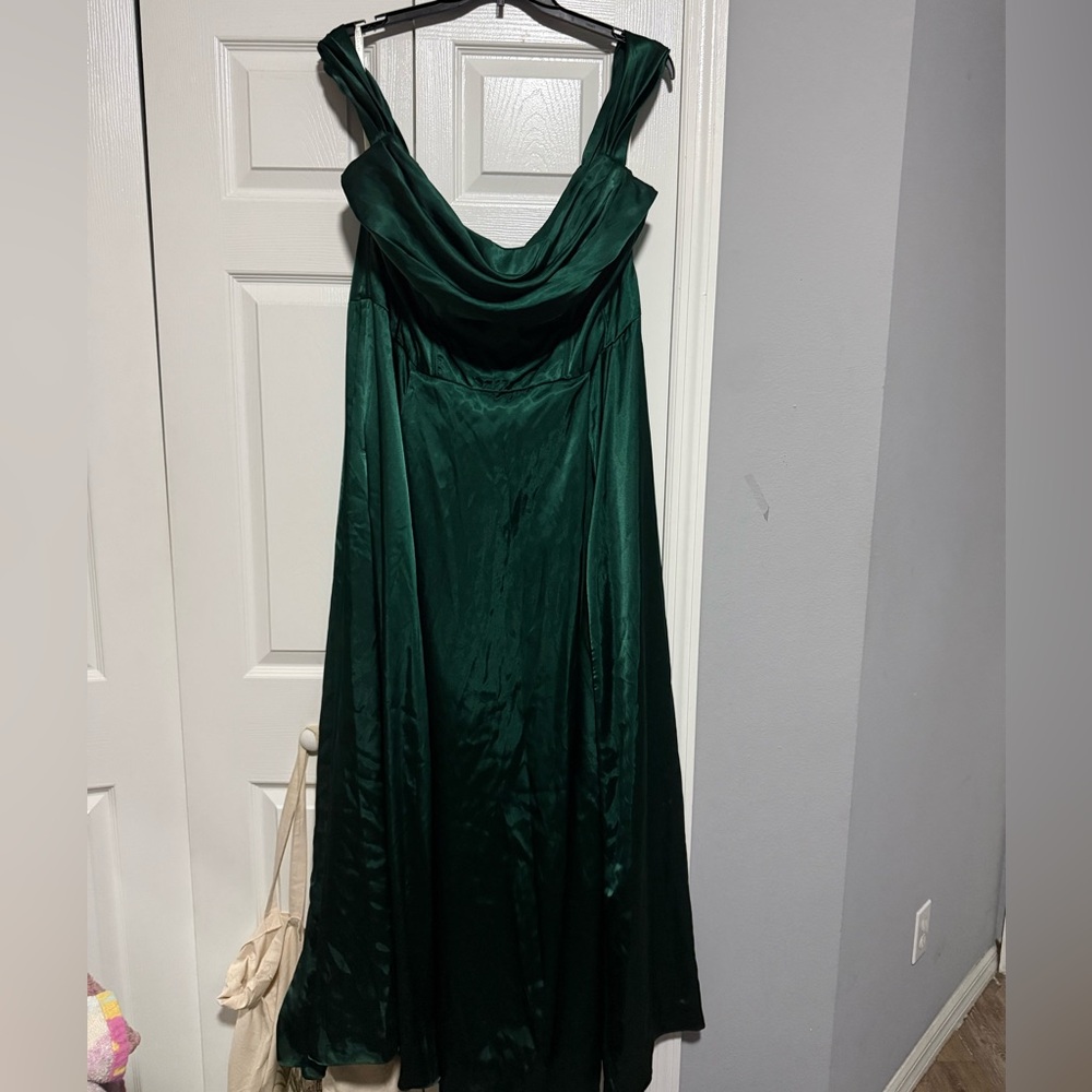 Deep Forest Green Bridesmaid Dress